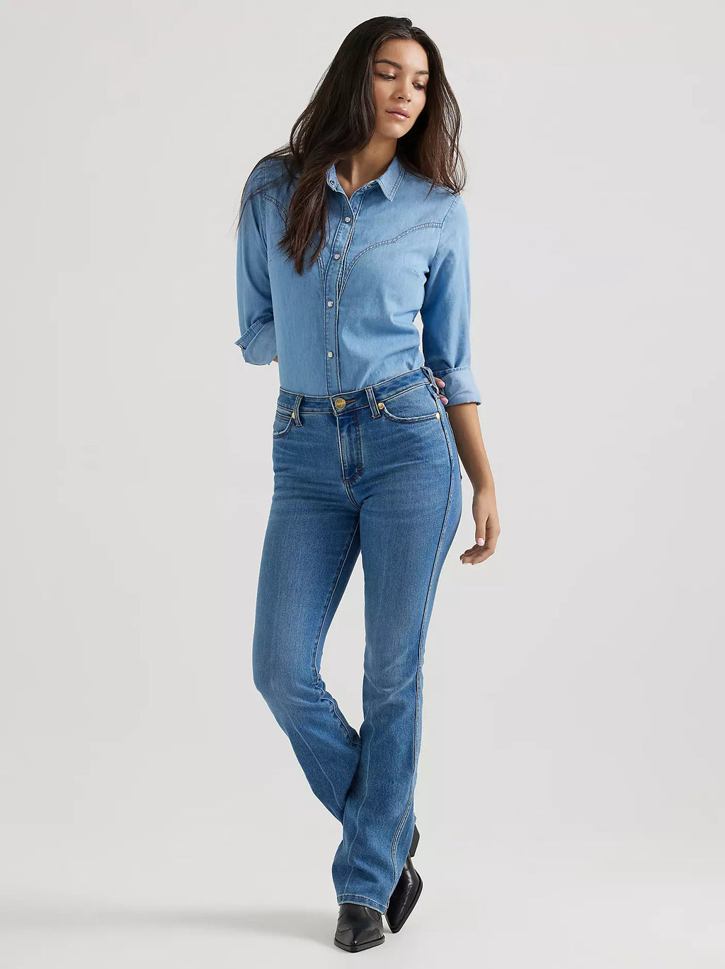 Wrangler x Yellow Rose by Kendra Scott Bootcut Jean