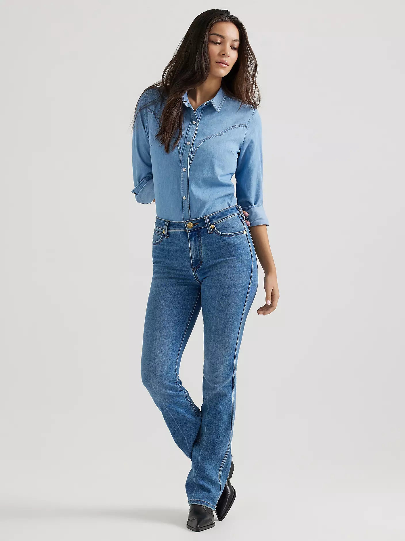 Wrangler x Yellow Rose by Kendra Scott Bootcut Jean