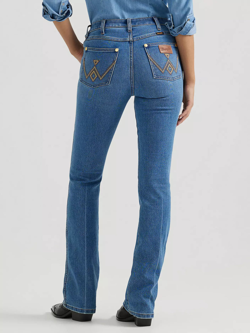 Wrangler x Yellow Rose by Kendra Scott Bootcut Jean