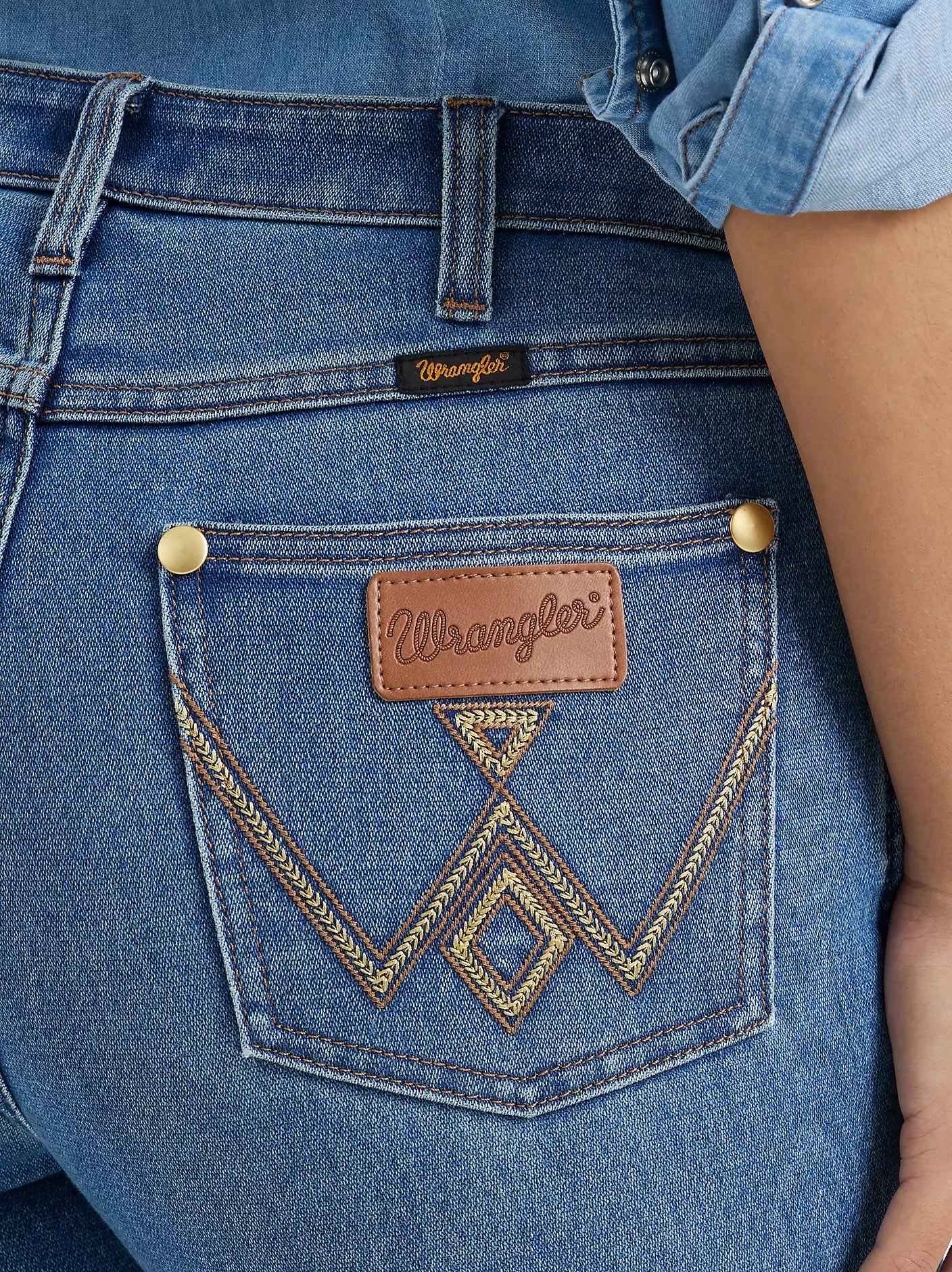 Wrangler x Yellow Rose by Kendra Scott Bootcut Jean
