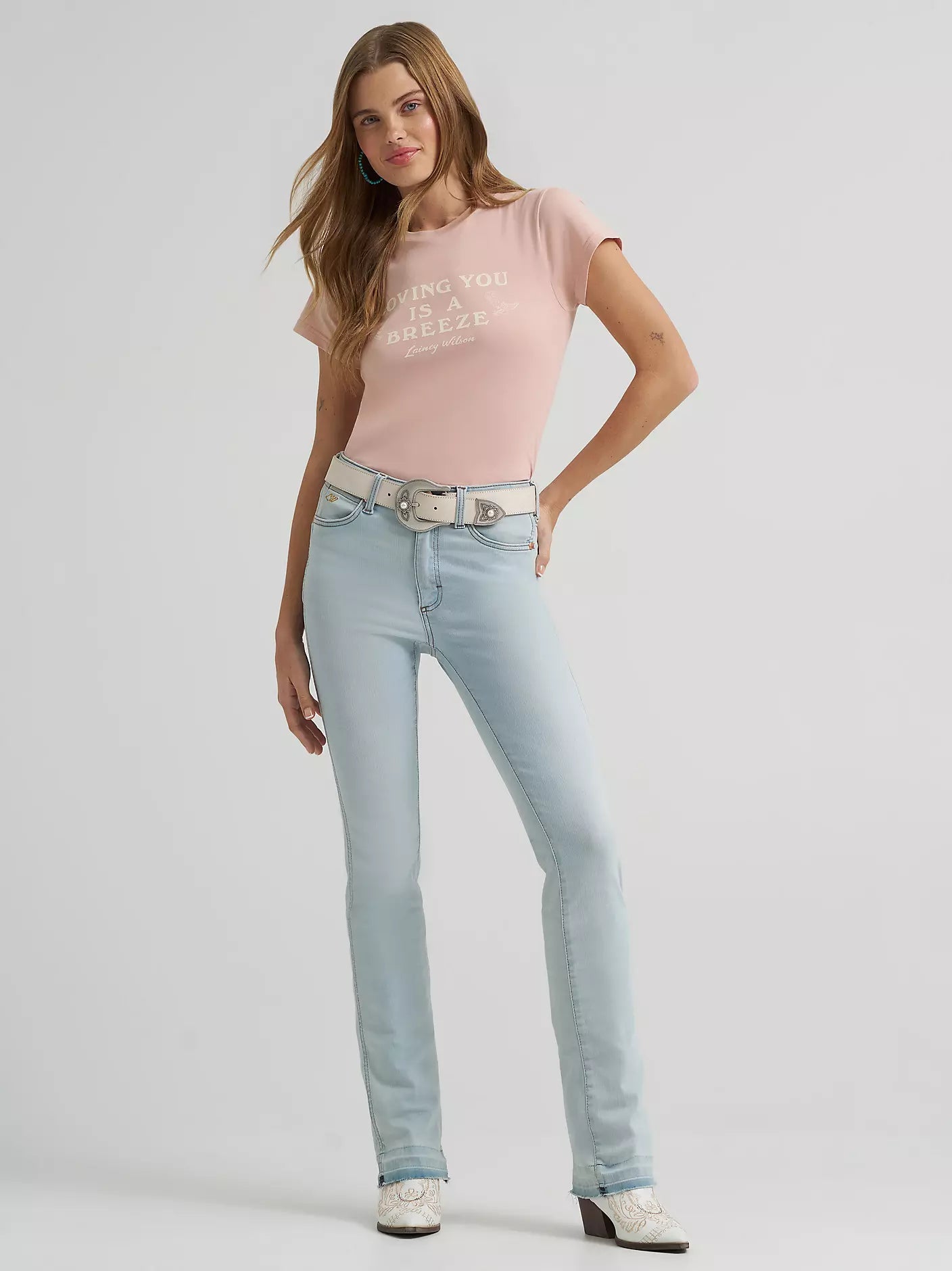 Lainey Wilson x Wrangler Raw Hem Boot Huggers