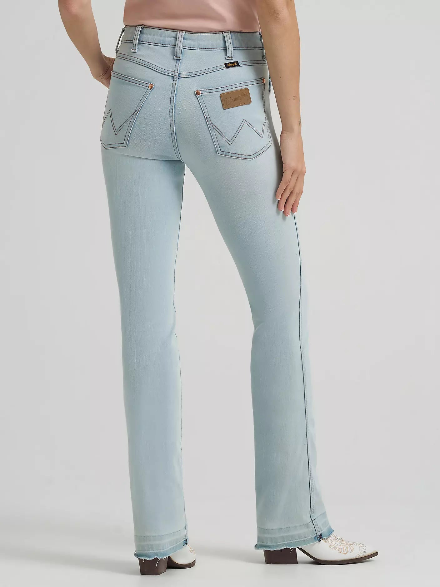 Lainey Wilson x Wrangler Raw Hem Boot Huggers