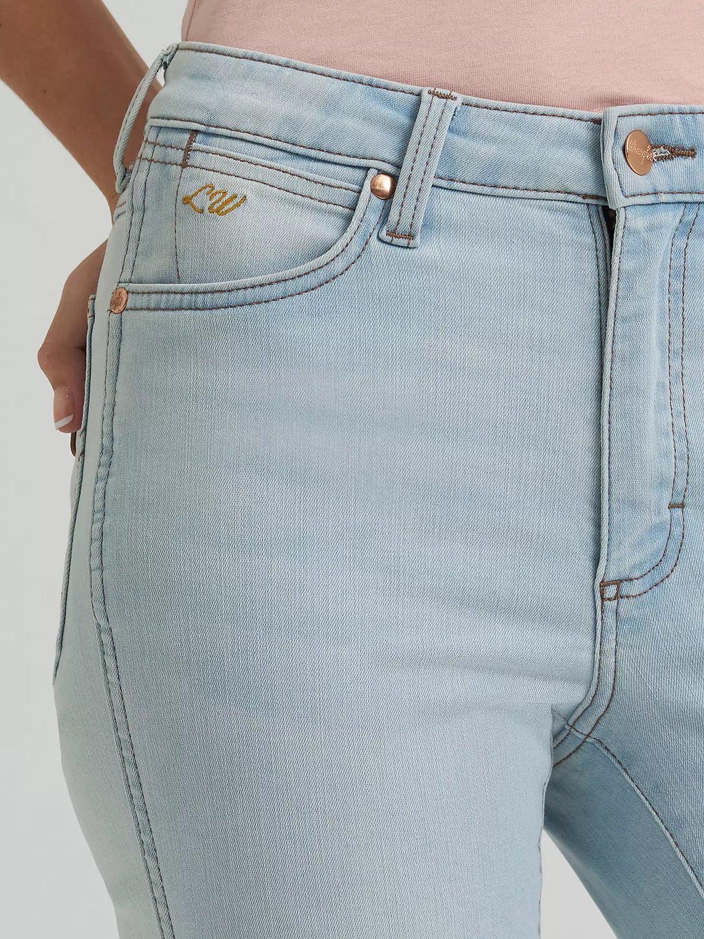 Lainey Wilson x Wrangler Raw Hem Boot Huggers