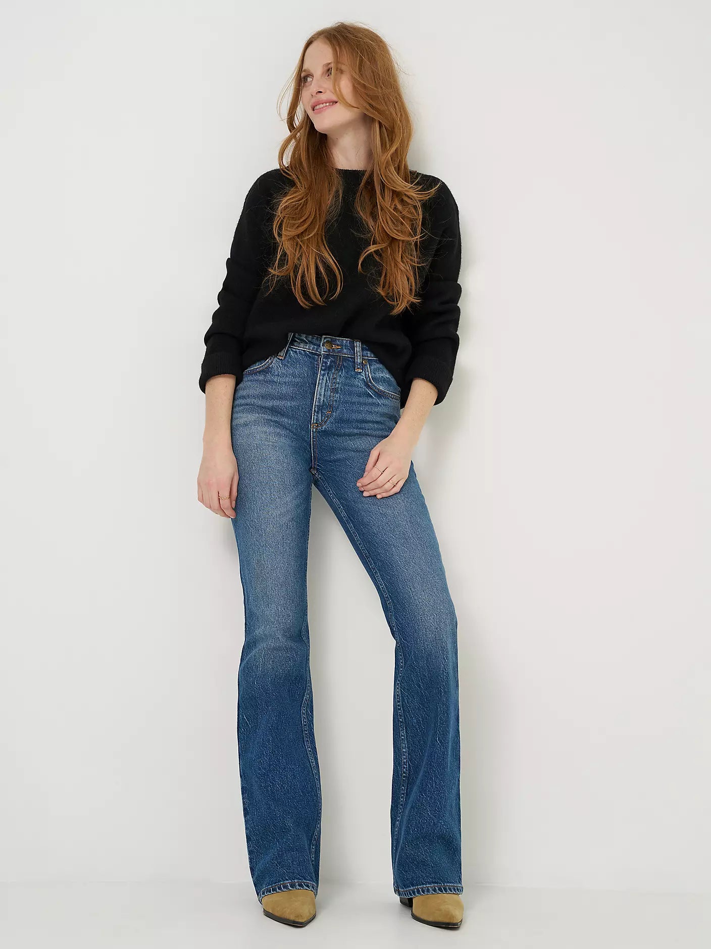 Women's High Rise Bootcut Jean