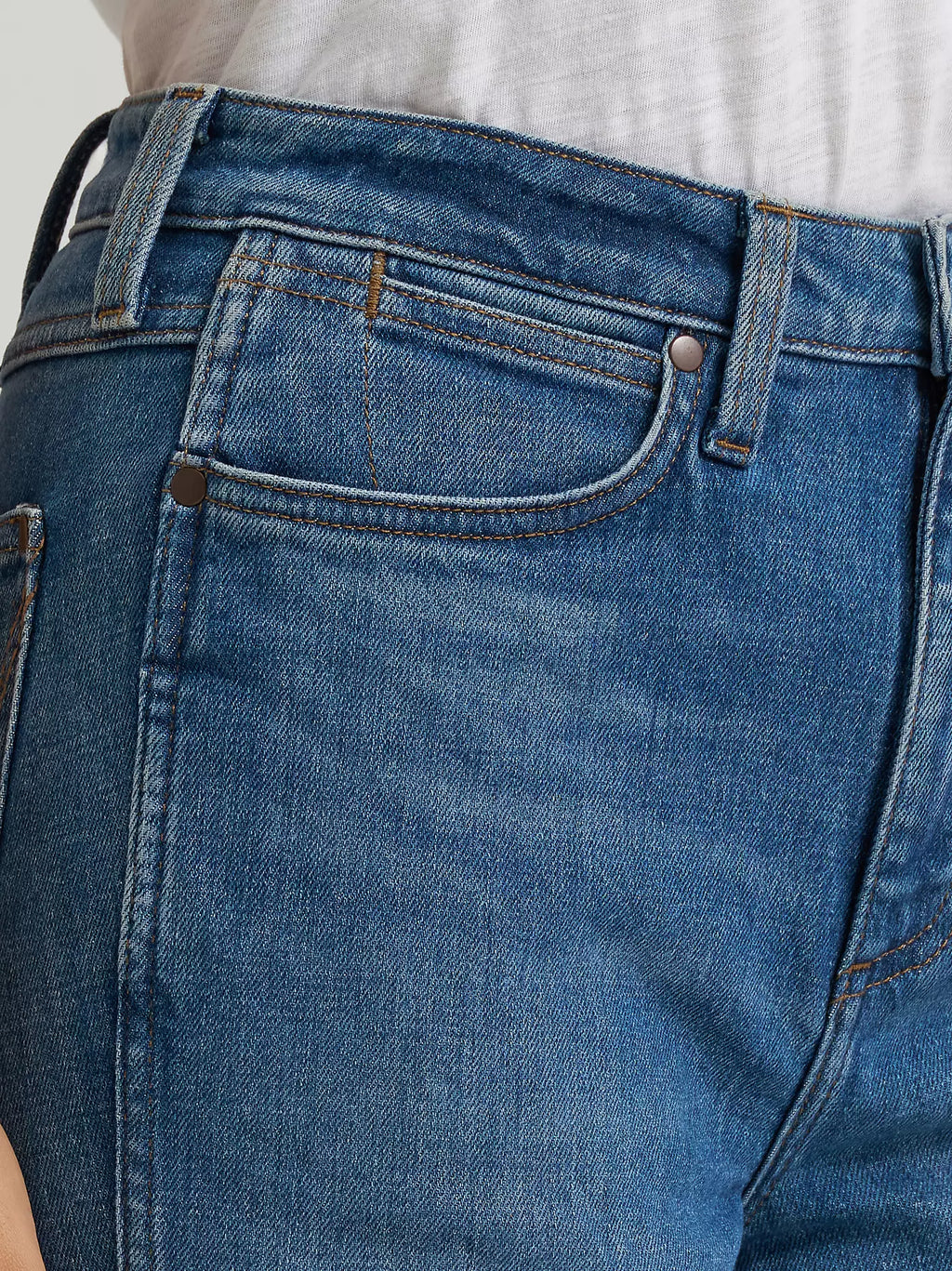 Women's Wrangler Retro  High Rise True Straight Leg Jean