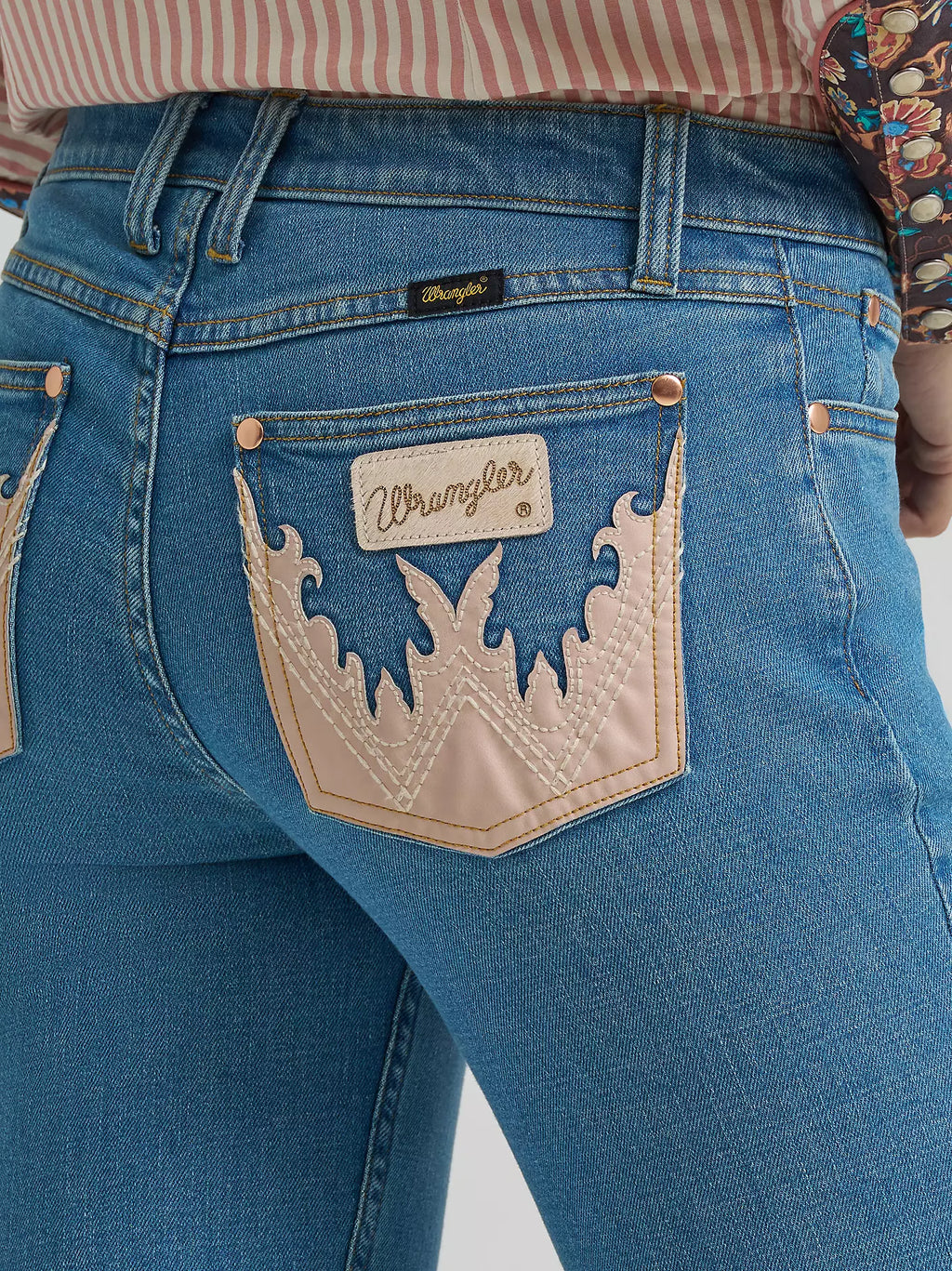 Lainey Wilson x Wrangler Embellished Mae Bootcut Jean