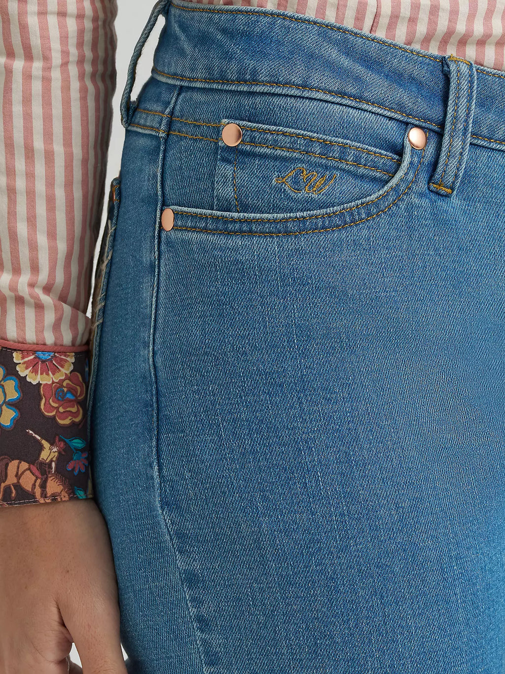 Lainey Wilson x Wrangler Embellished Mae Bootcut Jean