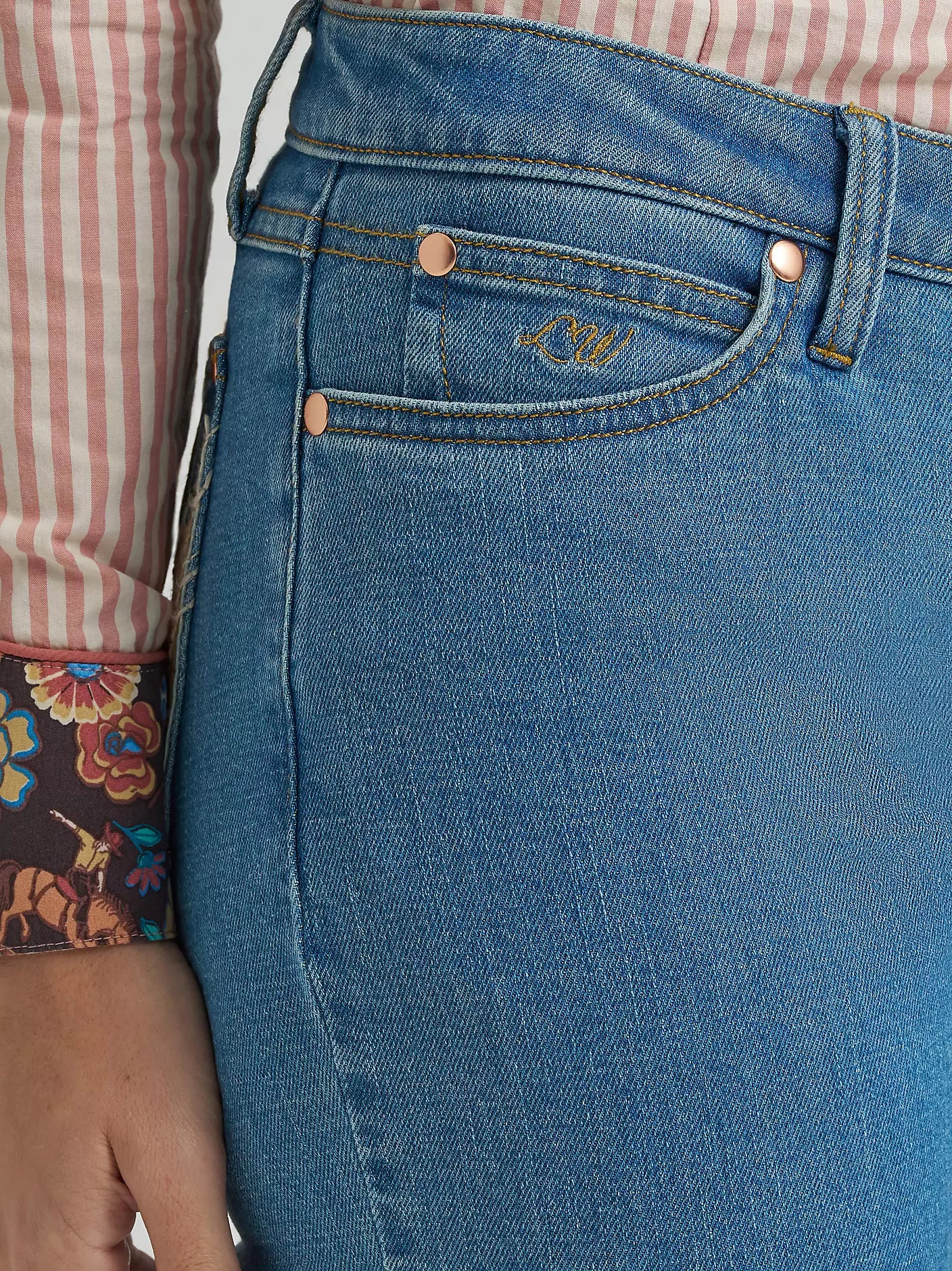 Lainey Wilson x Wrangler Embellished Mae Bootcut Jean