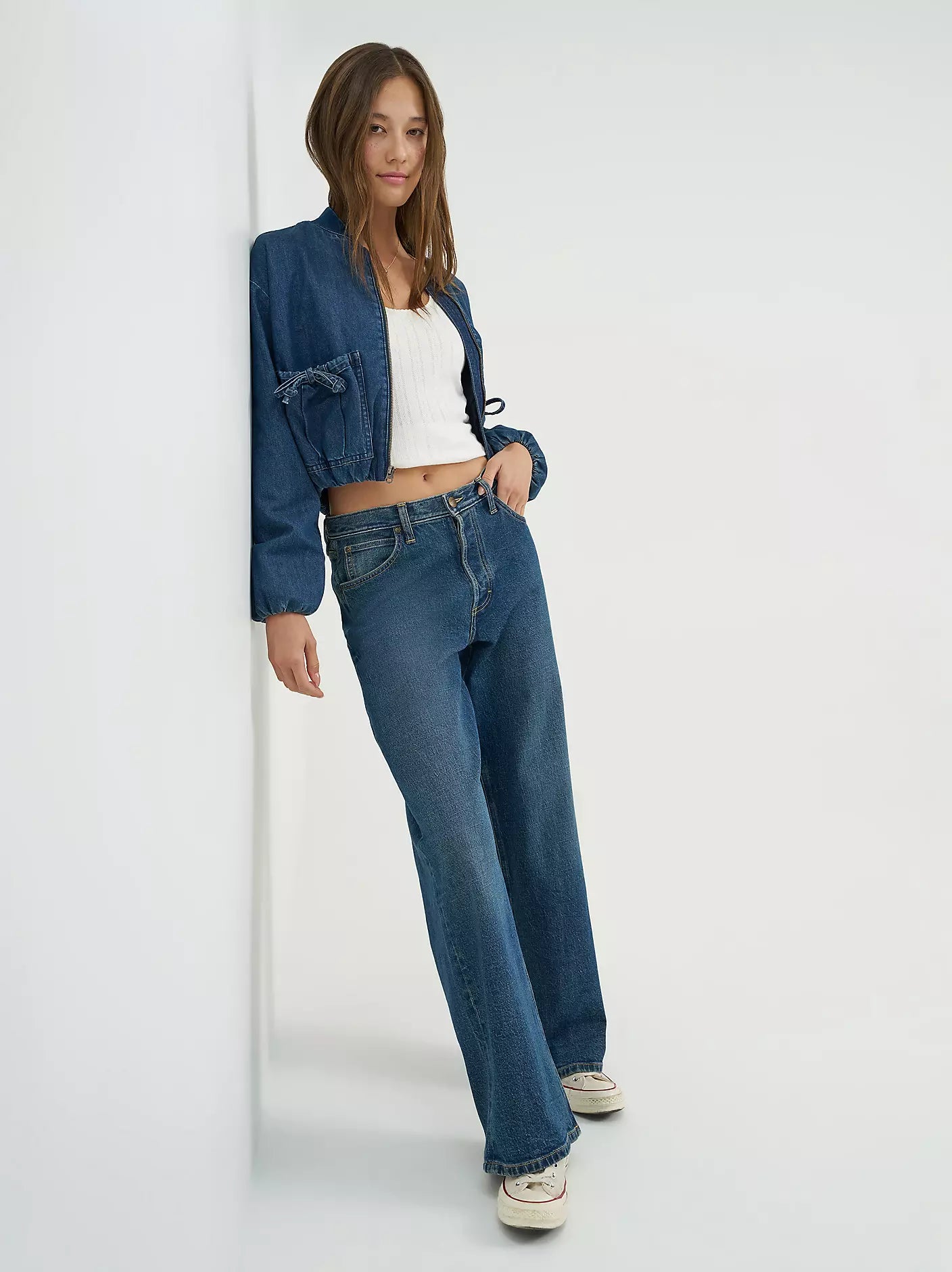 Women's Low Slung Baggy Jean