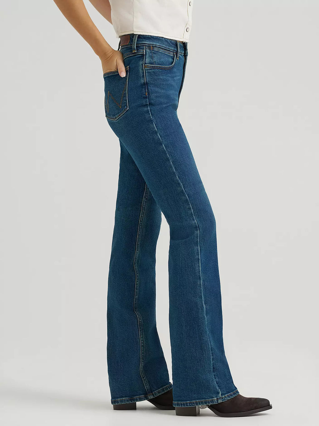 Women's Wrangler High Rise Bold Boot Jean