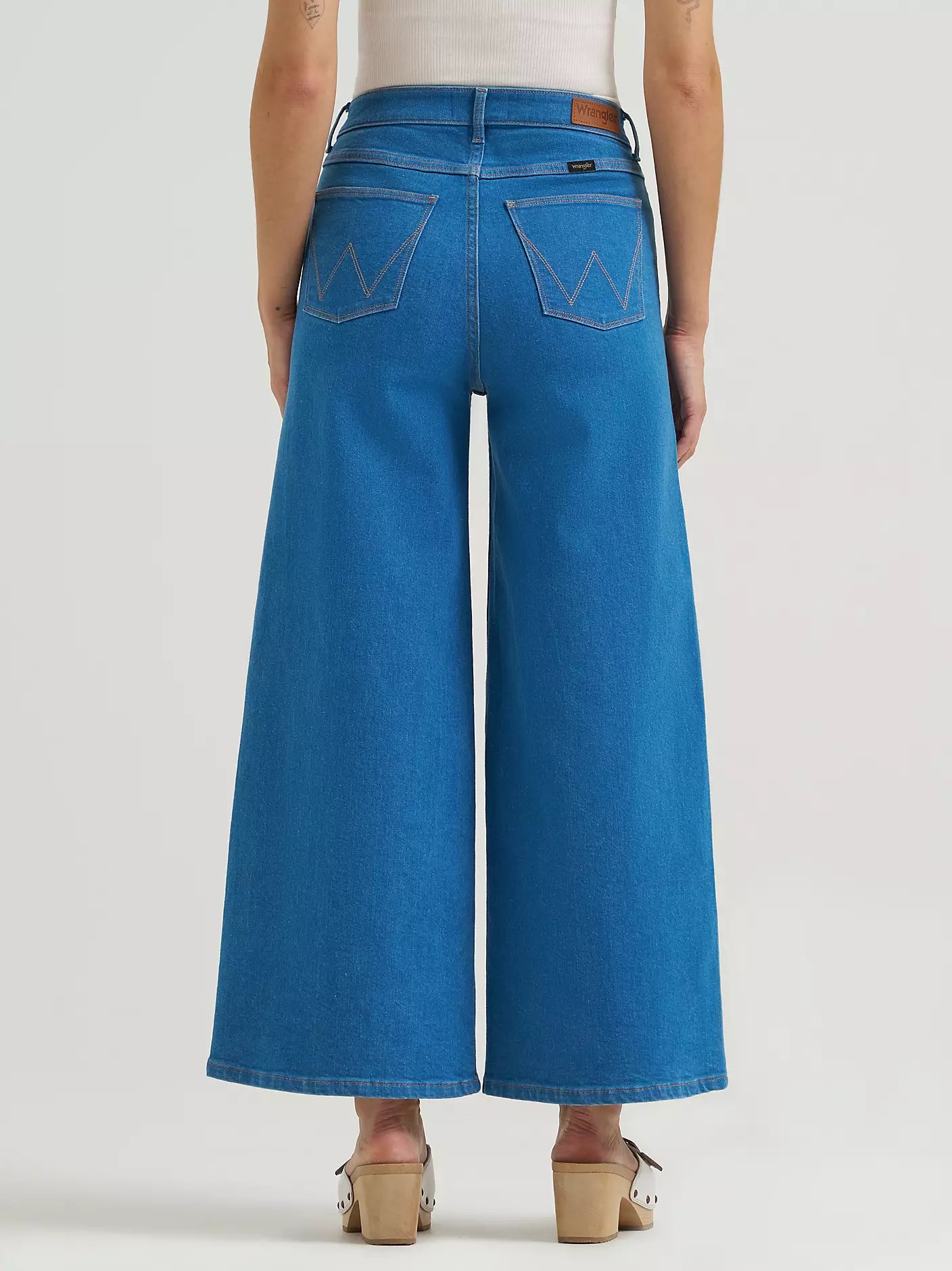 Women's Cropped Wide Leg Jean