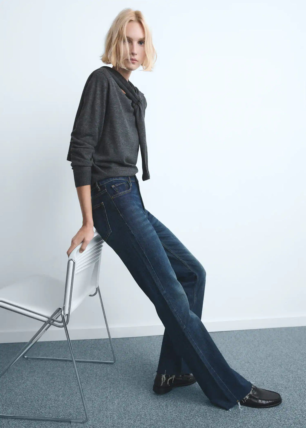 Fiona flared mid-rise jeans