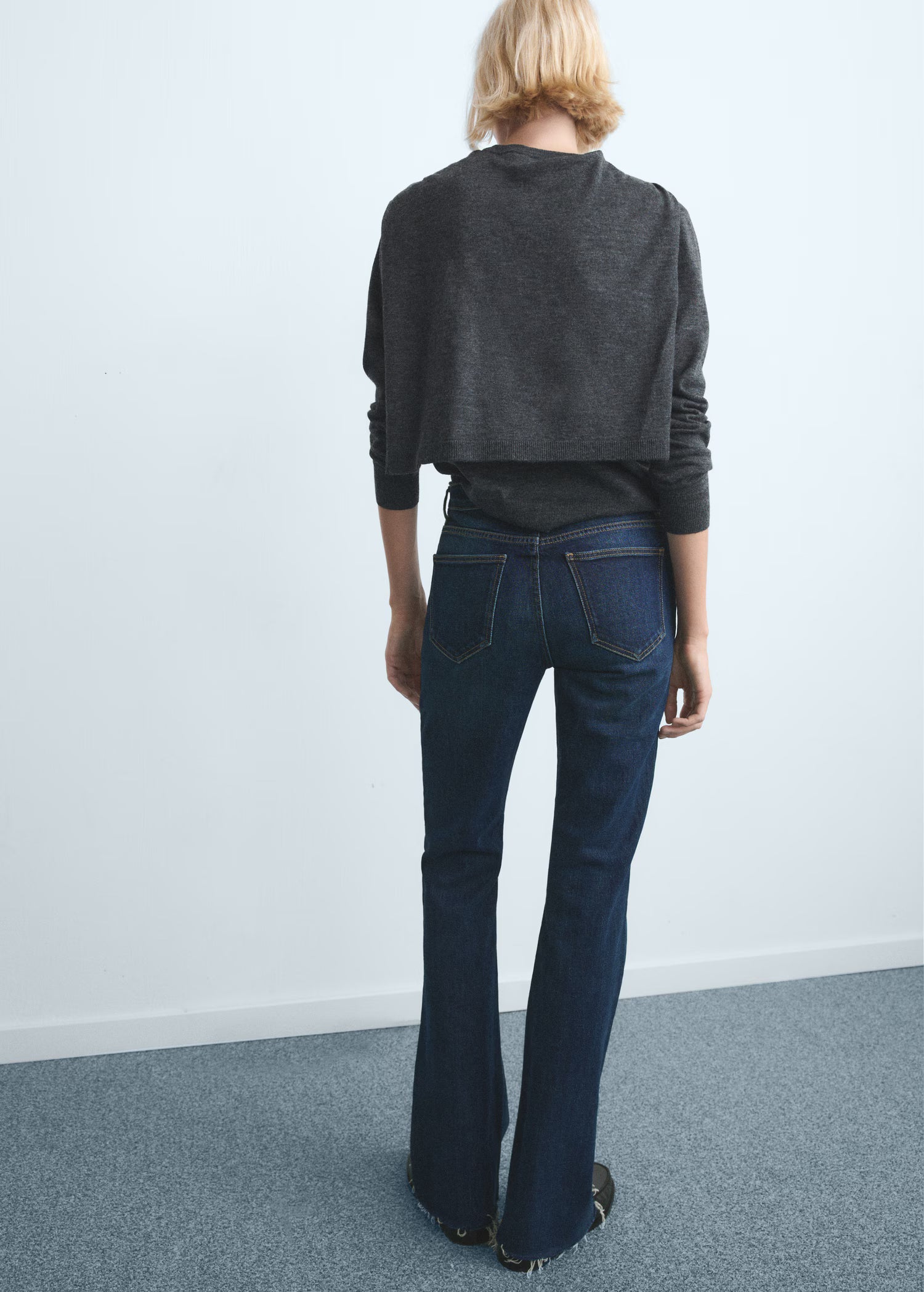 Fiona flared mid-rise jeans