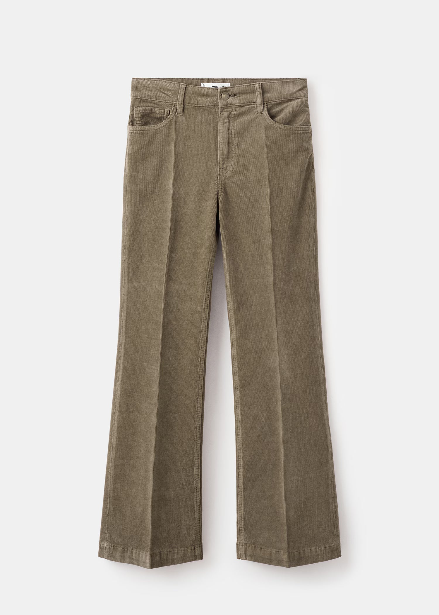 Corduroy flared jeans