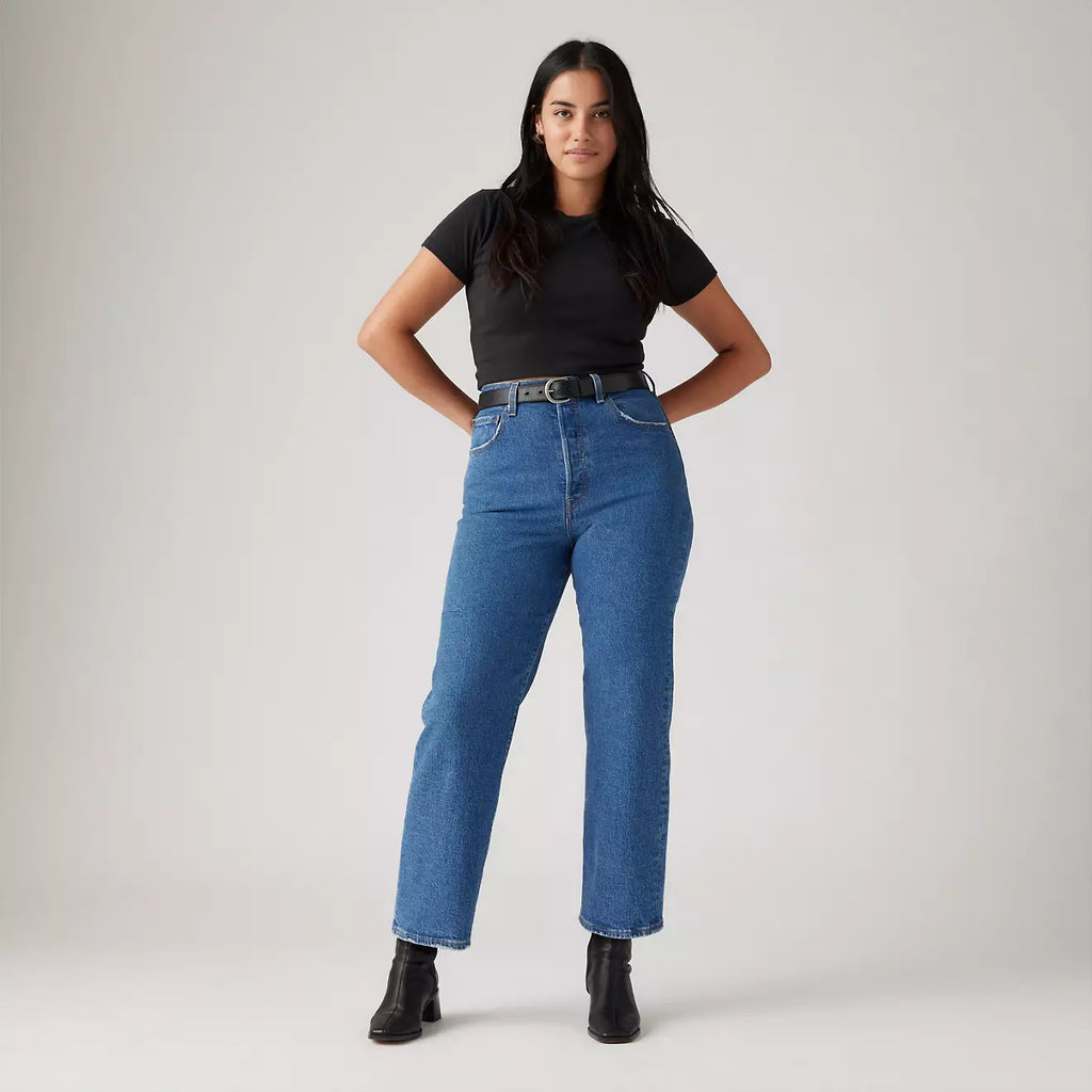 Ribcage Straight Ankle Jeans