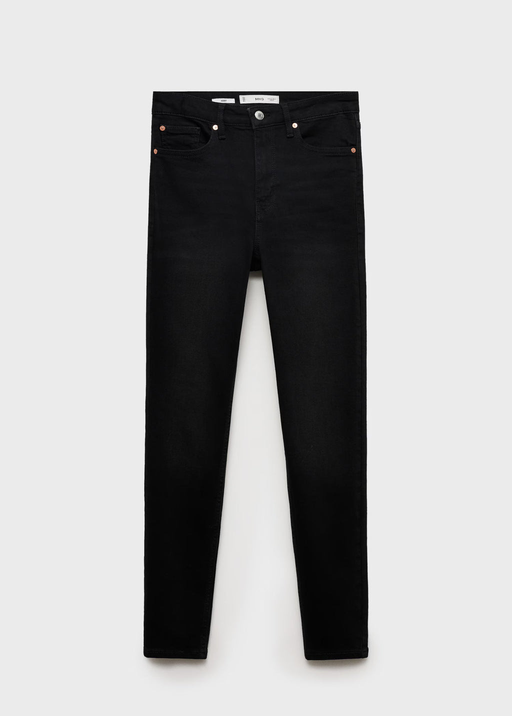 High-rise skinny jeans
