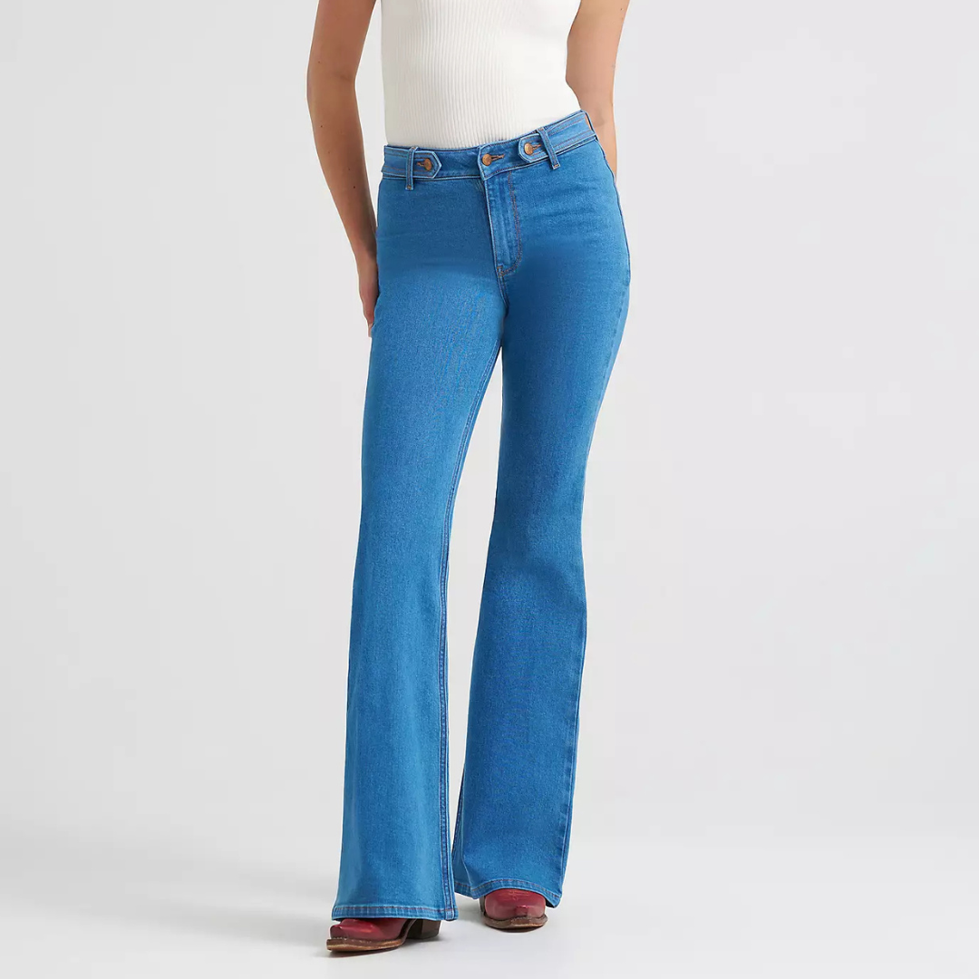 Women's Wrangler Belted Flare Jean