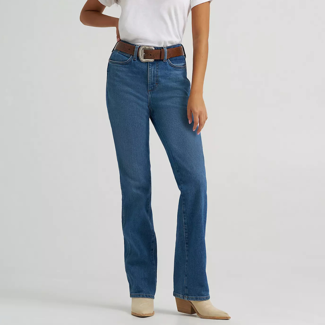 Women's Wrangler Retro  High Rise True Straight Leg Jean