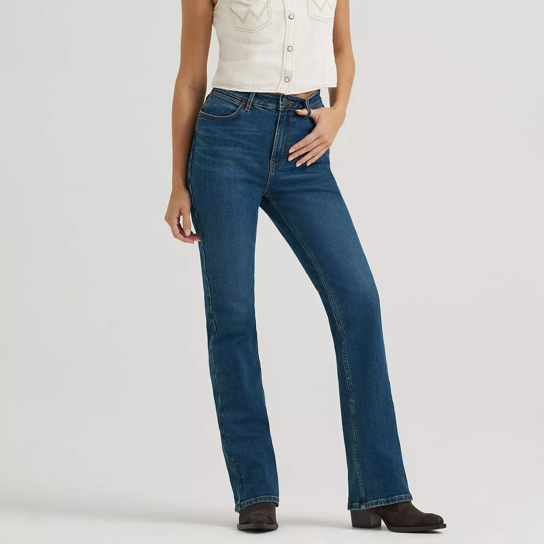 Women's Wrangler High Rise Bold Boot Jean
