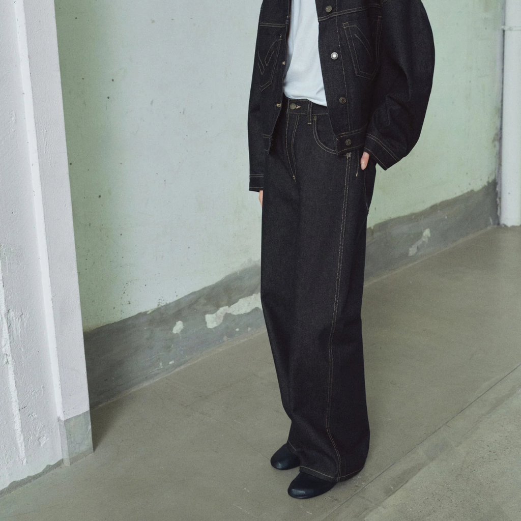 High-waisted barrel Mango jeans