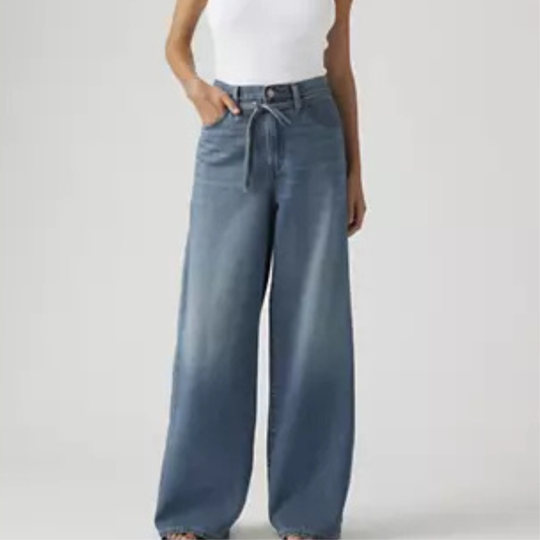 Baggy Straight Linen+ Denim Women's Levi's Jeans