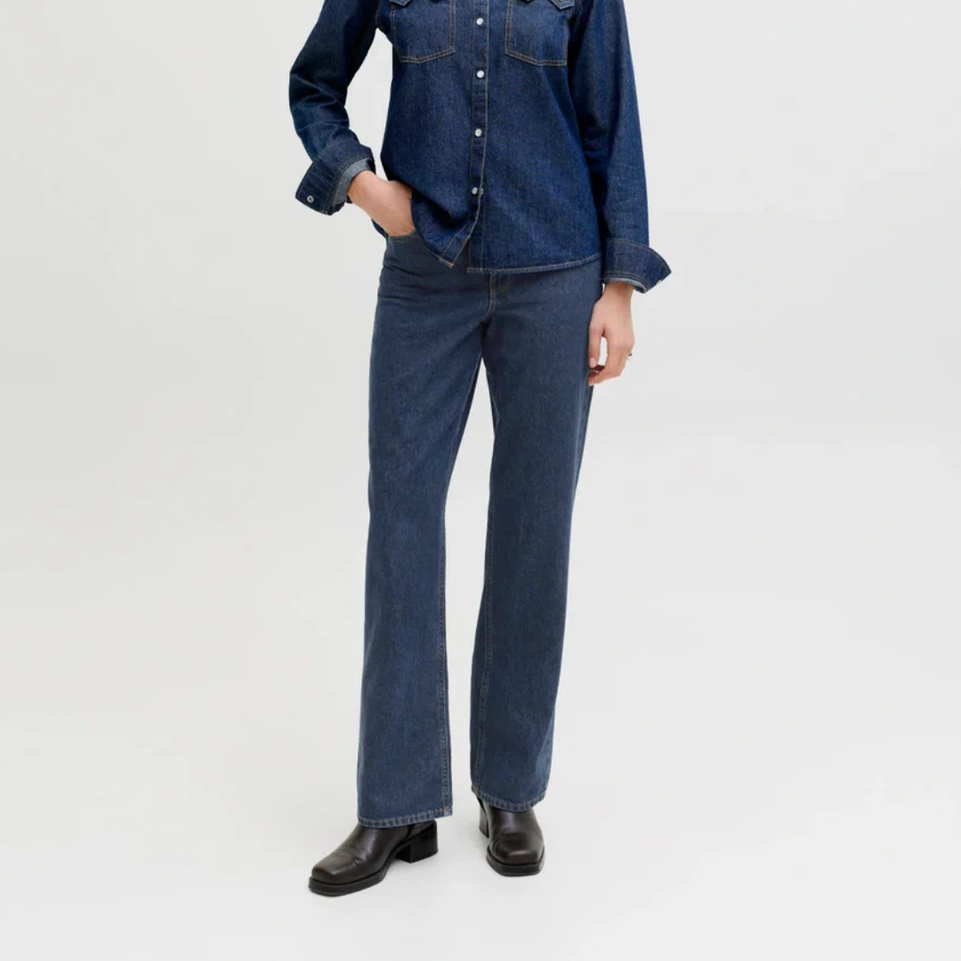 JJ JXSEVILLE LOOSE MW JEANS R001 DNM NOOS
