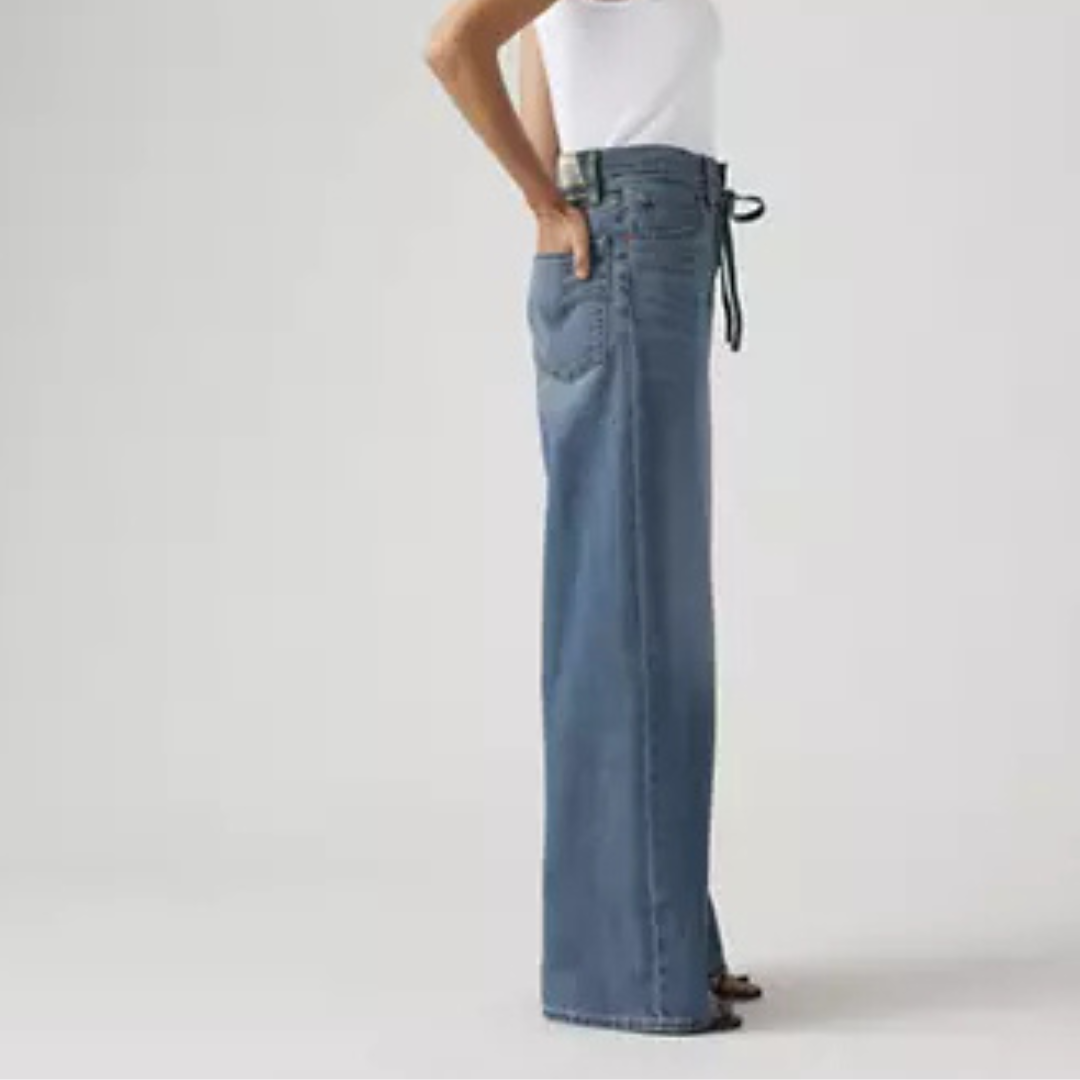 Baggy Straight Linen+ Denim Women's Levi's Jeans