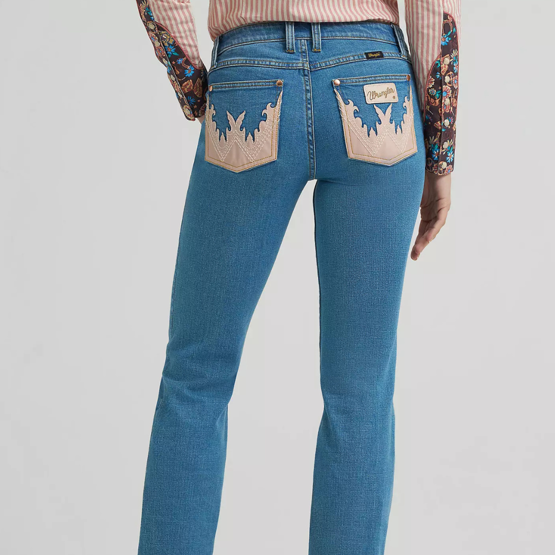 Lainey Wilson x Wrangler Embellished Mae Bootcut Jean