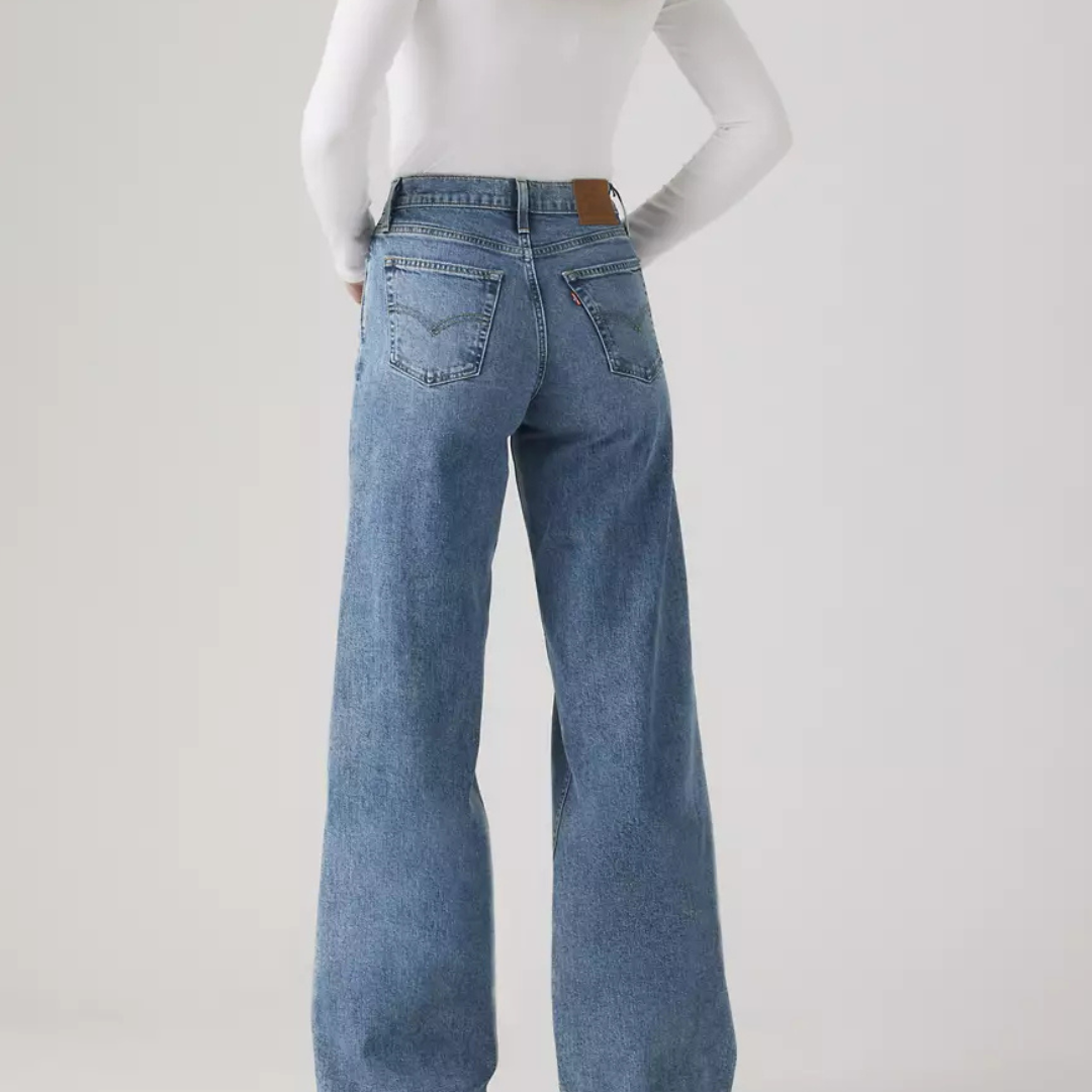 Levi's 728 High Rise Wide Leg Women's Jeans