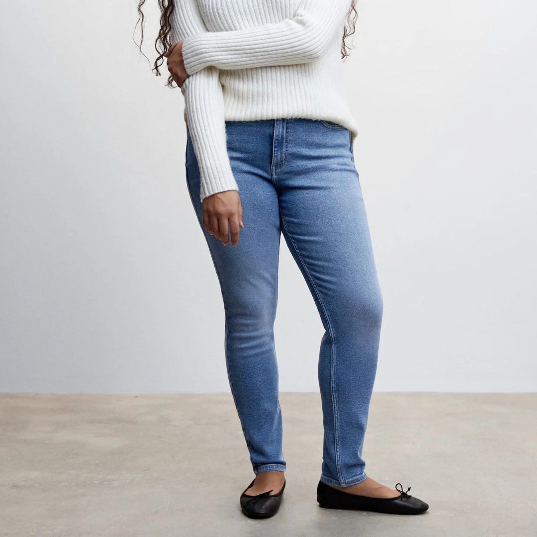 Mango High-rise skinny jeans