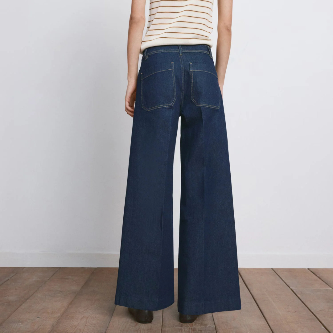 Mango Wide leg jeans with pockets