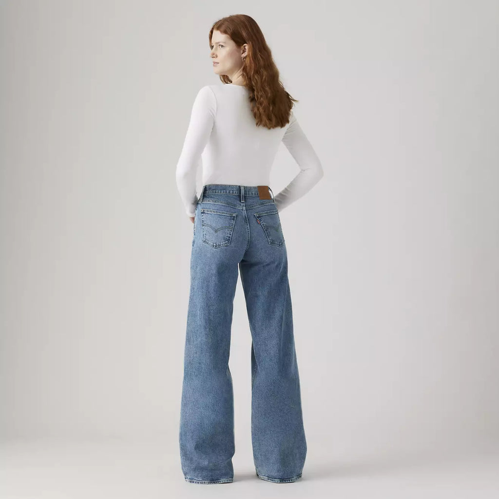 Levi's 728 High Rise Wide Leg Women's Jeans