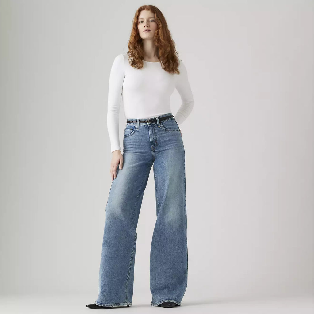 Levi's 728 High Rise Wide Leg Women's Jeans